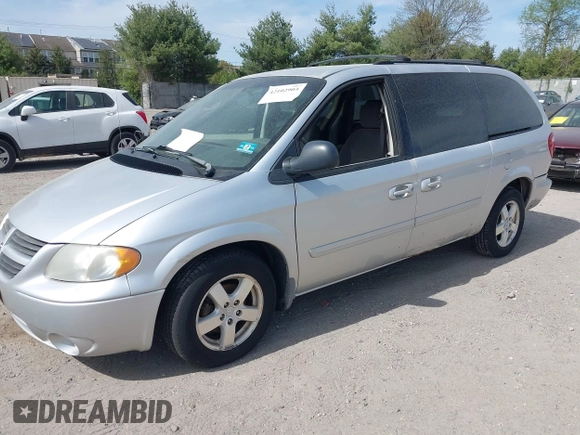 2007 Dodge Grand Caravan SXT with VIN 2D4GP44L87R155503, listed as a IAAI auction lot 42102903 with 92,673 mi miles and . Bid and sale history available at DreamBid. Image 2.