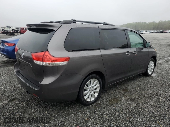 2013 Toyota Sienna XLE with VIN 5TDDK3DC3DS065980, listed as a Copart auction lot 50563385 with 124,124 mi miles and Salvage Title. Bid and sale history available at DreamBid. Image 3.