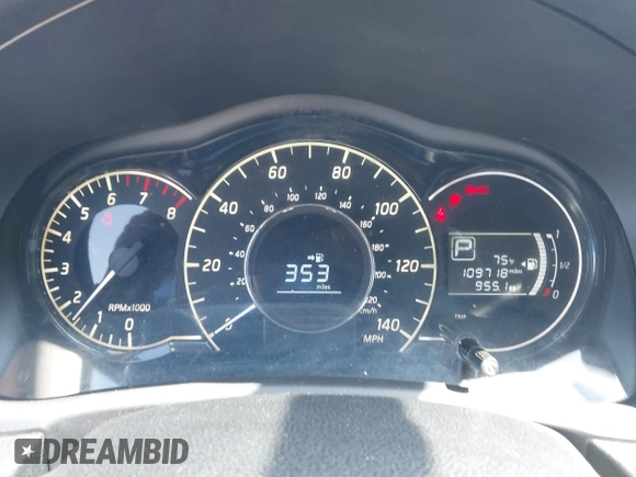 2015 Nissan Note SV with VIN 3N1CE2CPXFL369921, listed as a IAAI auction lot 41785503 with 109,718 mi miles and . Bid and sale history available at DreamBid. Image 7.