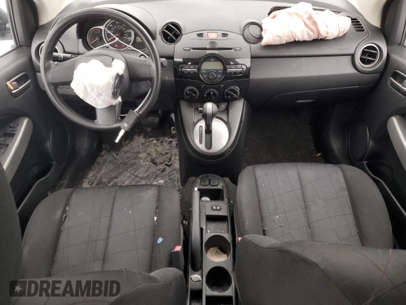 2012 Mazda 2 Sport with VIN JM1DE1KZ1C0151843, listed as a Copart auction lot 88695585 with 121,510 mi miles and Non Repairable. Bid and sale history available at DreamBid. Image 8.