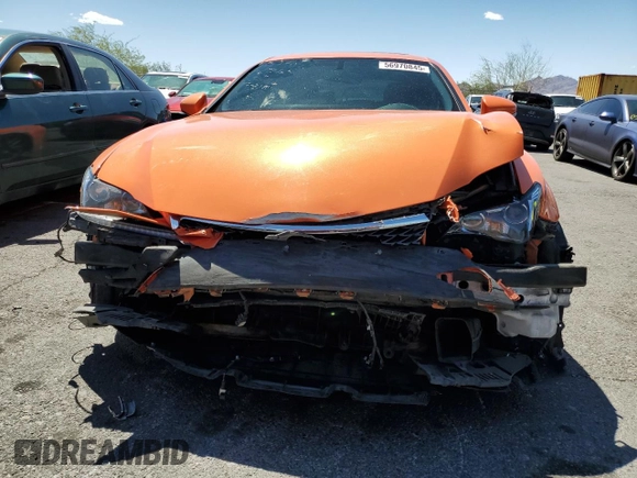 2015 Lexus RC 350 F Sport with VIN JTHHE5BC0F5002916, listed as a Copart auction lot 56970845 with 171,349 mi miles and Salvage title. Bid and sale history available at DreamBid. Image 5.