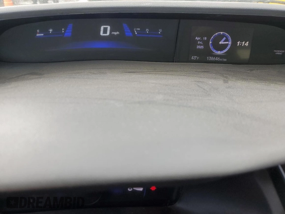 2015 Honda Civic EX-L with VIN 2HGFB2F90FH526463, listed as a Copart auction lot 52945805 with 138,646 mi miles and Salvage Title. Bid and sale history available at carsss.com. Image 9.