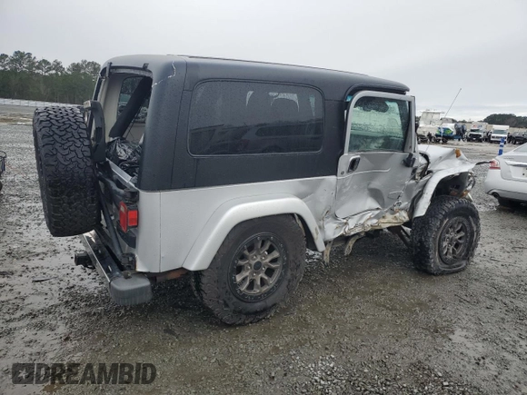 2006 Jeep Wrangler Unlimited LWB with VIN 1J4FA44S36P777065, listed as a Copart auction lot 85972434 with 207,841 mi miles and Salvage Title. Bid and sale history available at carsss.com. Image 3.