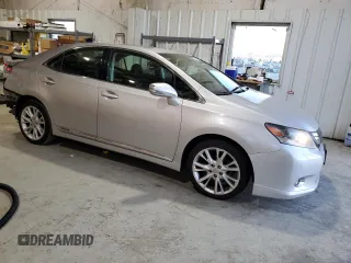 2010 Lexus HS 250h with VIN JTHBB1BA7A2010608, listed as a Copart auction lot 84322074 with 168,327 mi miles and Salvage Title. Bid and sale history available at DreamBid. Image 4.