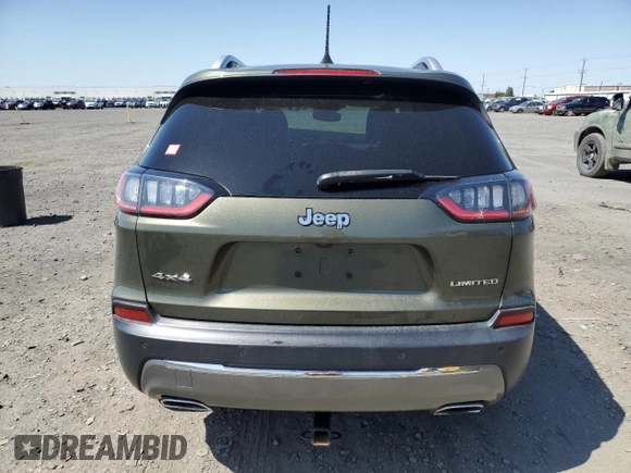 2019 Jeep Cherokee Limited z VIN 1C4PJMDN7KD179111, wystawiony jako Copart lot #55577595 z przebiegiem 104 392 mil mil oraz Szkoda całkowita • Salvage title. Historia ofert i sprzedaży dostępna na DreamBid. Obrazek 6.