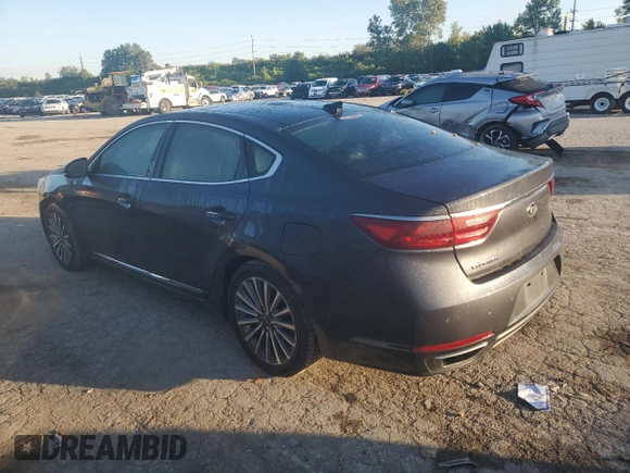 2018 Kia Cadenza Premium with VIN KNALC4J11J5127313, listed as a Copart auction lot 73048234 with 101,171 mi miles and Salvage Title. Bid and sale history available at DreamBid. Image 2.