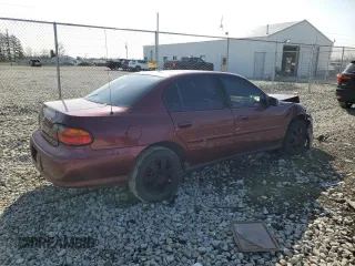 2001 Chevrolet Malibu with VIN 1G1ND52J016231551, listed as a Copart auction lot 51102495 with 111,295 mi miles and Salvage Title. Bid and sale history available at carsss.com. Image 3.