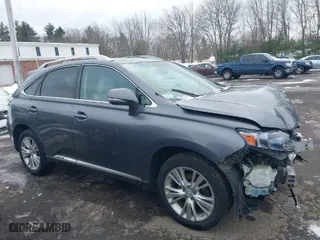 2012 Lexus RX 450h with VIN JTJBC1BA0C2435425, listed as a IAAI auction lot 41554888 with 1 mi miles. Bid and sale history available at carsss.com. Image 14.