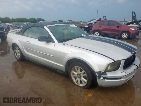 2006 Ford Mustang Standard with VIN 1ZVFT84N265254517, listed as a Copart auction lot 54133895 with 144,151 mi miles and Clean Title. Bid and sale history available at carsss.com. Image 5.