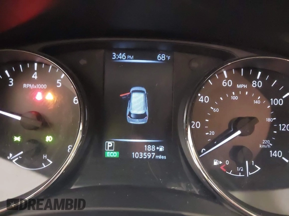 2017 Nissan Rogue SL z VIN JN8AT2MV8HW256848, wystawiony jako IAAI lot #42271691 z przebiegiem 103 597 mil mil oraz . Historia ofert i sprzedaży dostępna na DreamBid. Obrazek 7.
