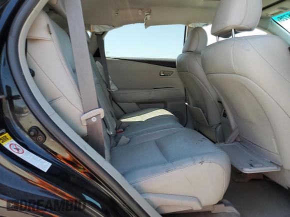 2010 Lexus RX 350 z VIN 2T2ZK1BA1AC007779, wystawiony jako Copart lot #53196725 z przebiegiem Nie podano mil oraz Szkoda całkowita • Salvage title. Historia ofert i sprzedaży dostępna na DreamBid. Obrazek 11.