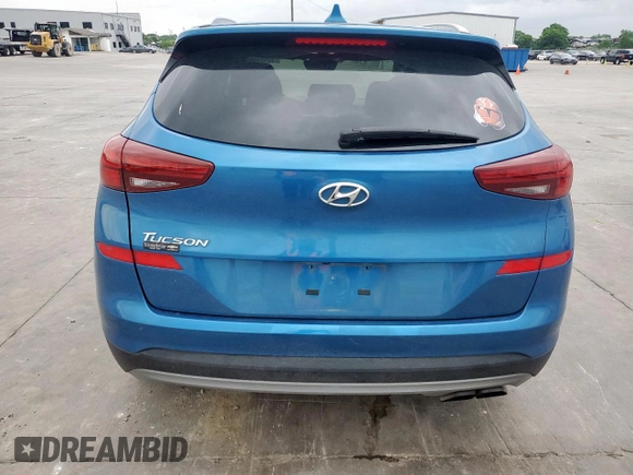 2019 Hyundai Tucson Sport z VIN KM8J33AL5KU861199, wystawiony jako Copart lot #55126555 z przebiegiem 75 432 mil mil oraz Szkoda całkowita • Salvage title. Historia ofert i sprzedaży dostępna na DreamBid. Obrazek 6.