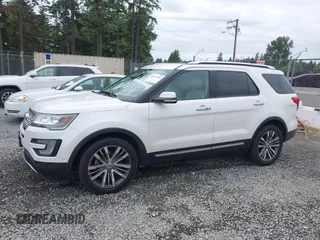 2017 Ford Explorer Platinum z VIN 1FM5K8HT3HGB64709, wystawiony jako IAAI lot #42482266 z przebiegiem 241 573 mil mil oraz . Historia ofert i sprzedaży dostępna na DreamBid. Obrazek 14.