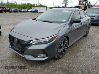 2022 Nissan Sentra SR with VIN 3N1AB8DV7NY270362, listed as a Copart auction lot 49900394 with 19,674 mi miles and Salvage Title. Bid and sale history available at carsss.com. Image 1.