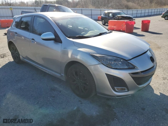 2011 Mazda Mazda3 s Sport with VIN JM1BL1K65B1424651, listed as a Copart auction lot 50227895 with 193,858 mi miles and Salvage Title. Bid and sale history available at carsss.com. Image 4.