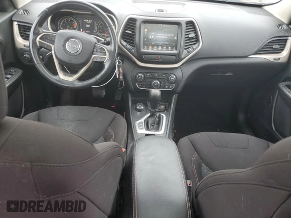 2017 Jeep Cherokee Latitude with VIN 1C4PJMCB9HW512414, listed as a Copart auction lot 54179234 with 89,462 mi miles and Salvage title. Bid and sale history available at DreamBid. Image 8.