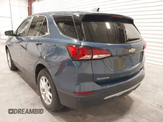 2024 Chevrolet Equinox LT with VIN 3GNAXKEG4RL326621, listed as a IAAI auction lot 42194754 with 21,167 mi miles and . Bid and sale history available at DreamBid. Image 3.