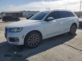 2018 Audi Q7 Premium Plus with VIN WA1LAAF73JD048228, listed as a Copart auction lot 49281665 with 59,472 mi miles and Salvage Title. Bid and sale history available at carsss.com. Image 1.