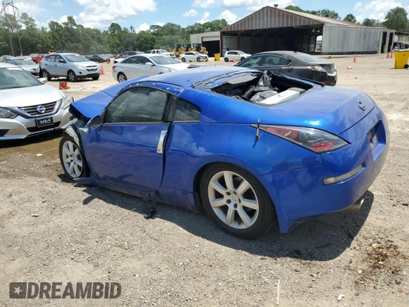 2005 Nissan 350Z Touring with VIN JN1AZ34E45M651037, listed as a Copart auction lot 60239124 with Not Provided miles and Salvage Title. Bid and sale history available at carsss.com. Image 2.