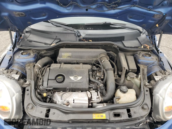 2012 MINI Hardtop S with VIN WMWSV3C56CTY17072, listed as a Copart auction lot 58275165 with 101,542 mi miles and Salvage title. Bid and sale history available at DreamBid. Image 11.