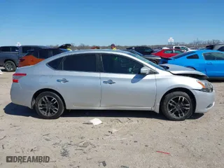 2015 Nissan Sentra S with VIN 3N1AB7AP7FY219042, listed as a IAAI auction lot 41776694 with 89,685 mi miles. Bid and sale history available at carsss.com. Image 13.