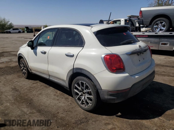 2017 FIAT 500X Trekking with VIN ZFBCFXCBXHP552726, listed as a Copart auction lot 52770785 with Not provided miles and Non repairable. Bid and sale history available at DreamBid. Image 2.
