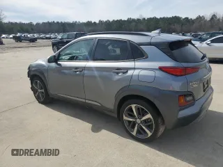 2021 Hyundai Kona Ultimate with VIN KM8K53A51MU708418, listed as a Copart auction lot 45710145 with 62,431 mi miles and Salvage Title. Bid and sale history available at carsss.com. Image 2.