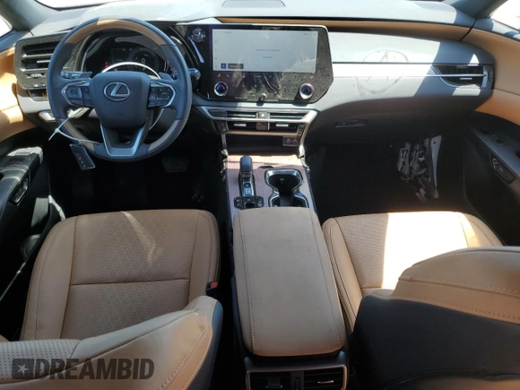 2024 Lexus RX 350h with VIN 2T2BBMCA2RC026628, listed as a Copart auction lot 63908035 with 14,710 mi miles and Clean title. Bid and sale history available at DreamBid. Image 8.