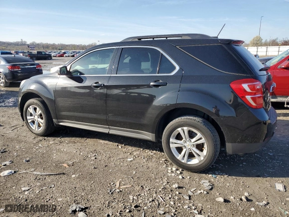 2016 Chevrolet Equinox LT with VIN 2GNALCEK9G6299634, listed as a Copart auction lot 50211565 with 69,665 mi miles and Salvage Title. Bid and sale history available at carsss.com. Image 2.