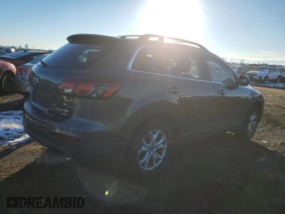 2013 Mazda CX-9 Sport with VIN JM3TB3BA6D0424827, listed as a Copart auction lot 88116325 with 123,340 mi miles and Clean Title. Bid and sale history available at carsss.com. Image 3.