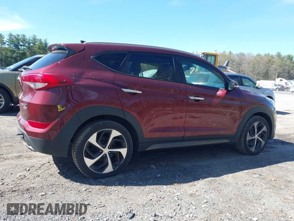 2016 Hyundai Tucson Eco with VIN KM8J3CA29GU052657, listed as a IAAI auction lot 42170324 with 80,681 mi miles. Bid and sale history available at carsss.com. Image 13.