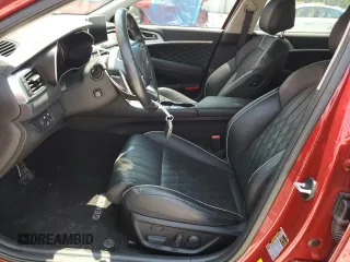 2019 Genesis G70 Advanced z VIN KMTG34LE0KU024820, wystawiony jako Copart lot #58488615 z przebiegiem 81 576 mil mil oraz Szkoda całkowita • Salvage title. Historia ofert i sprzedaży dostępna na DreamBid. Obrazek 7.