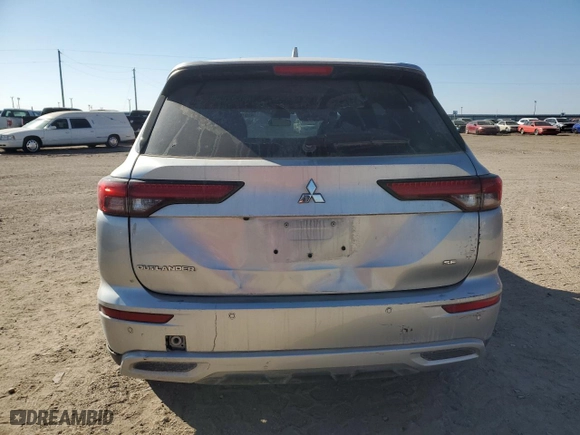 2023 Mitsubishi Outlander SE with VIN JA4J3UA83PZ042251, listed as a Copart auction lot 45570265 with 32,745 mi miles and Salvage Title. Bid and sale history available at carsss.com. Image 6.