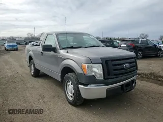 2011 Ford F-150 XL with VIN 1FTMF1CMXBFB70676, listed as a Copart auction lot 46237015 with 134,717 mi miles and Salvage Title. Bid and sale history available at DreamBid. Image 10.