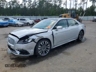 2018 Lincoln Continental Reserve with VIN 1LN6L9RP1J5611452, listed as a Copart auction lot 57516865 with Not provided miles and Salvage title. Bid and sale history available at DreamBid. Image 1.