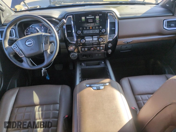 2023 Nissan Titan Pro-4X с VIN 1N6AA1ED0PN103058, выставлен на аукционе Copart как лот 49266895 с пробегом 47 145 миль миль и Списание • Salvage title. История ставок и продаж доступна на DreamBid. Изображение 8.