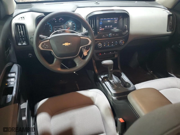 2020 Chevrolet Colorado 4WD Work Truck with VIN 1GCGTBEN9L1219429, listed as a Copart auction lot 46826185 with 57,180 mi miles and Salvage Title. Bid and sale history available at carsss.com. Image 8.