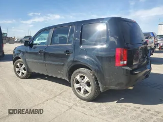 2012 Honda Pilot EX-L with VIN 5FNYF4H52CB083641, listed as a Copart auction lot 46923865 with 105,120 mi miles and Salvage Title. Bid and sale history available at DreamBid. Image 2.