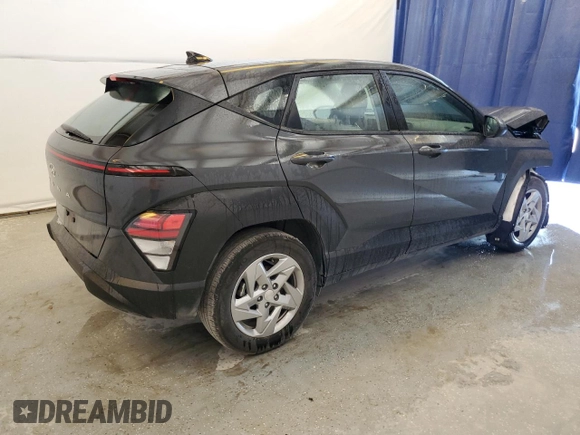 2024 Hyundai Kona Essential with VIN KM8HA3AB2RU106579, listed as a Copart auction lot 74371674 with 22,571 mi miles and Clean Title. Bid and sale history available at DreamBid. Image 3.