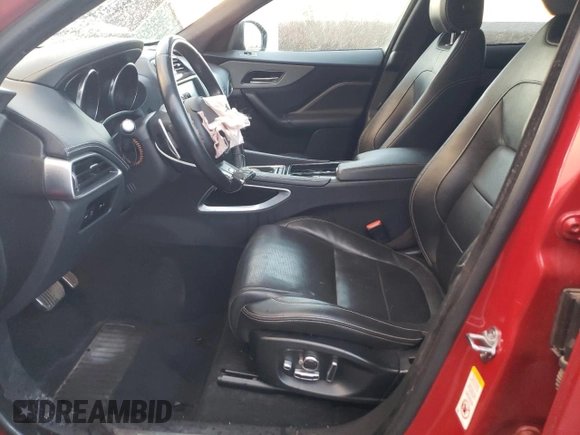 2019 Jaguar F-Pace S with VIN SADCM2FV2KA392562, listed as a Copart auction lot 80383083 with 44,716 mi miles and Salvage Title. Bid and sale history available at DreamBid. Image 7.