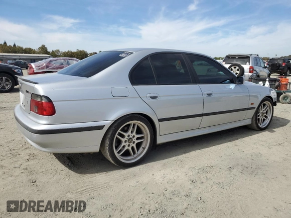 2000 BMW 5 Series 528iA with VIN WBADM6346YGU19851, listed as a Copart auction lot 75359154 with 152,780 mi miles and Clean Title. Bid and sale history available at carsss.com. Image 3.