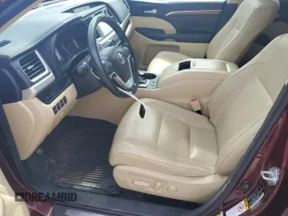 2018 Toyota Highlander Limited with VIN 5TDDZRFH1JS908660, listed as a Copart auction lot 62480335 with 77,490 mi miles and Salvage title. Bid and sale history available at DreamBid. Image 7.