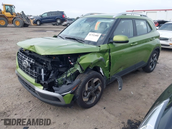 2023 Hyundai Venue Limited with VIN KMHRC8A38PU272882, listed as a IAAI auction lot 41752488 with 7,003 mi miles and . Bid and sale history available at DreamBid. Image 2.