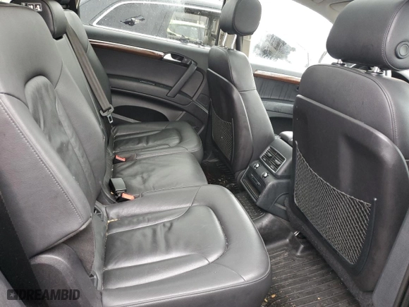 2012 Audi Q7 3.0T Premium Plus with VIN WA1LGAFE2CD009937, listed as a Copart auction lot 47614735 with 109,116 mi miles and Salvage Title. Bid and sale history available at carsss.com. Image 10.