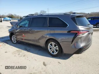 2021 Toyota Sienna Limited with VIN 5TDESKFC0MS030356, listed as a Copart auction lot 42554835 with 165,343 mi miles and Salvage Title. Bid and sale history available at DreamBid. Image 2.