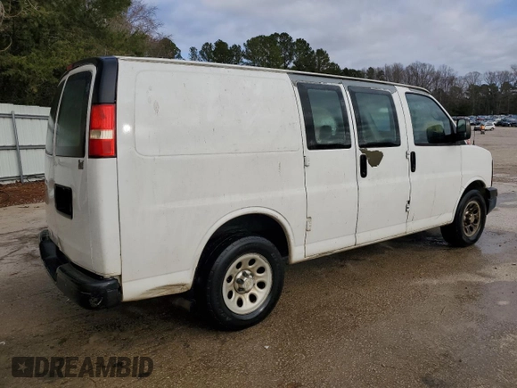 2011 Chevrolet Express Cargo with VIN 1GCSGAFX8B1134475, listed as a Copart auction lot 88822585 with 343,480 mi miles and Clean title. Bid and sale history available at DreamBid. Image 3.