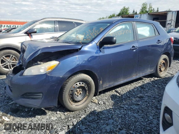 2011 Toyota Matrix with VIN 2T1KU4EE8BC687259, listed as a Copart auction lot 57562185 with 296,192 mi miles and Salvage title. Bid and sale history available at DreamBid. Image 1.