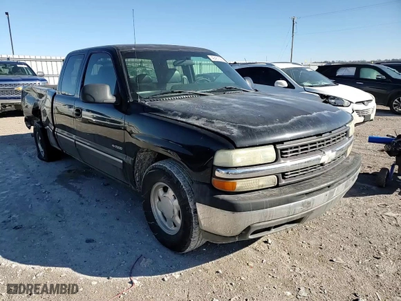 2002 Chevrolet Silverado 1500 LS with VIN 2GCEC19W521323722, listed as a Copart auction lot 42451505 with 290,758 mi miles and Salvage Title. Bid and sale history available at carsss.com. Image 10.