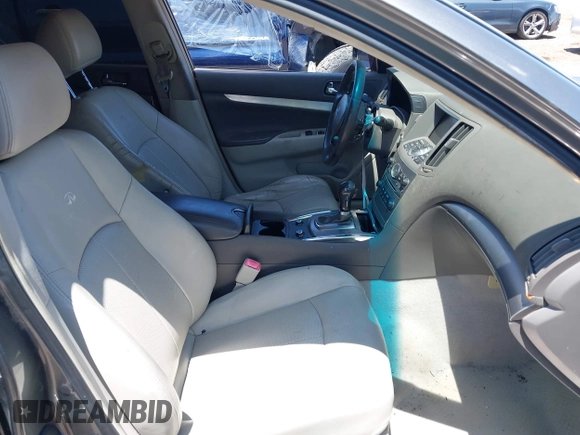 2011 Infiniti G25 with VIN JN1DV6AP3BM604349, listed as a IAAI auction lot 42539796 with 157,621 mi miles and . Bid and sale history available at DreamBid. Image 5.