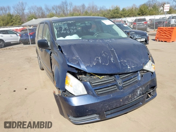 2008 Dodge Grand Caravan SE with VIN 2D8HN44H58R112419, listed as a IAAI auction lot 41805785 with Not Provided miles and . Bid and sale history available at DreamBid. Image 1.